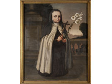 Marijos Onos Teresės Vazaitės portretas, aut. Danielis Šulcas, apie 1651. Vizitiečių vienuolyno nuosavybė