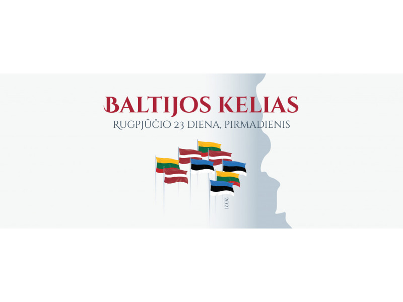 Baltijos kelias. Trijų Baltijos valstybių vėliavų instaliacija Palangoje ir Šventojoje 