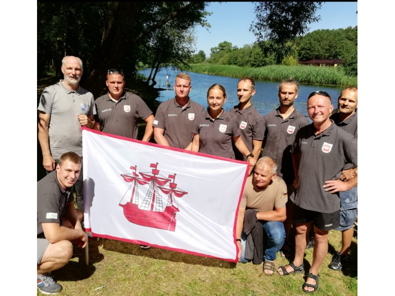 Šventosios seniūnijos įgula "Vikingų" laivelių varžybose liko po nugalėtojų