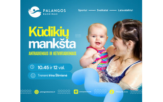 Kūdikių mankšta - Palangos baseine