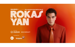 Roko Yan koncertas Palangoje: šventinis muzikos sprogimas metų pradžiai
