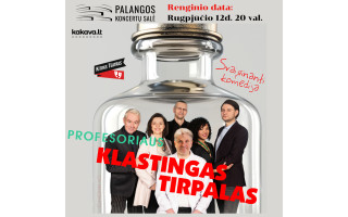 Kitoks teatras pristato svaiginančią komediją ”PROFESORIAUS KLASTINGAS TIRPALAS”
