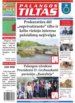 Palangos tilto laikraštis, Data: 2013-05-16, Numeris: 37 (1178) 