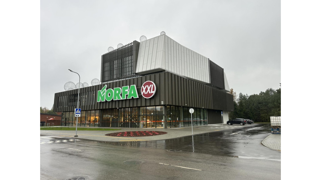 Palangoje trečiadienį atidaroma nauja „Norfa“ ir seniai laukti uždari teniso kortai 