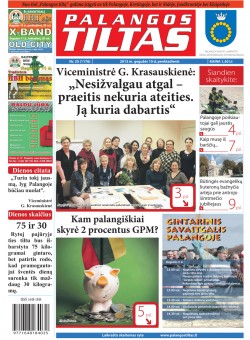 Palangos tilto laikraštis, Data: 2013-05-09, Numeris: 35 (1176) 