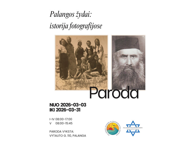 Paroda „Palangos žydai: istorija fotografijose“