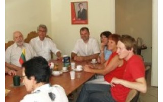 Socialdemokratų  apsilankymas Palangoje