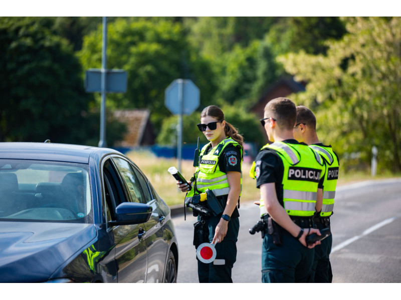 Šiandien startuoja savaitę vyksianti  ROADPOL inicijuota prevencinė priemonė, skirta vairuotojų blaivumo kontrolei