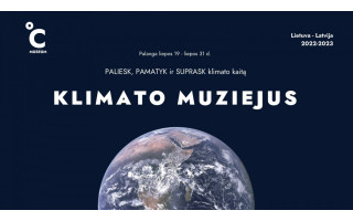 Klimato muziejus atvyksta į Palangą