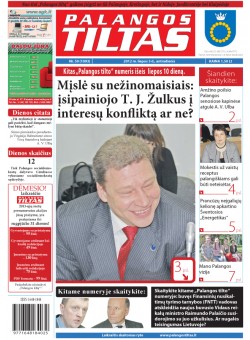 Palangos tilto laikraštis, Data: 2012-07-02, Numeris: 50 (1093) 