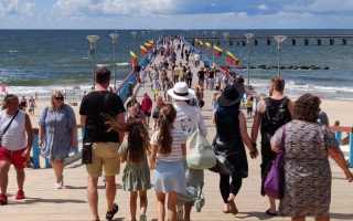 Valstybės diena Palangoje: paplūdimiai nugulti, atvykimo į pajūrį motyvai – tikrai ne vien patriotiški