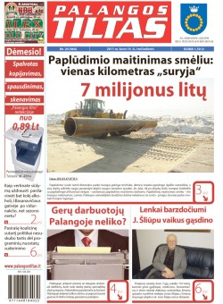 Palangos tilto laikraštis, Data: 2011-03-15, Numeris: 20 (964) 