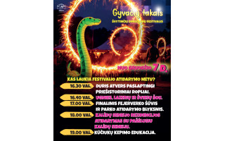 Švytinčių dinozaurų festivalis