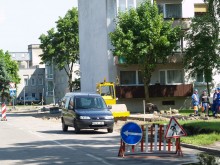 Kastyčio g. bus įrengta apie 30 vietų automobiliams statyti.