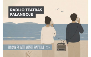 Radijo teatro vakaras Palangos vasaros skaitykloje: „Žvejys ir jo siela“, kūrybinės dirbtuvės ir atviro mikrofono skaitymai