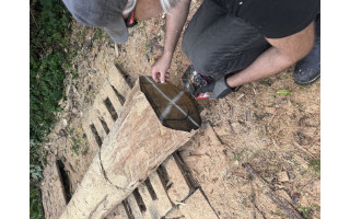 Šią savaitę Palangoje – proga gyvai pamatyti, kaip gimsta kryžiai ir koplytstulpiai