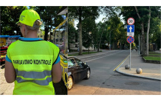„Užmaršius“ vairuotojus Palangoje baudžianti Kristina: „Kuo prabangesnis automobilis, tuo rečiau susimoka“