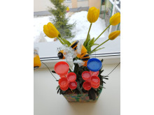 Šeduvos lopšelis - darželis priešmokyklinės grupės Paukšteliai_girdykla bitėms