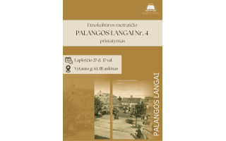 Etnokultūros metraščio „Palangos langai“ Nr. 4 pristatymas