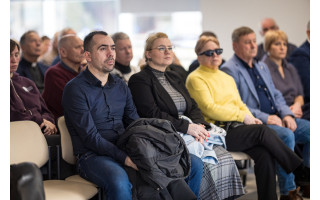 Savivaldybės meras, Tarybos nariai ir Šventosios jūrų uosto direktorius susitiko su šventojiškiais (FOTO GALERIJA)