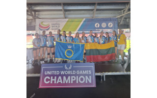 Austrijoje vykusiose XX „United World Games“ žaidynėse Palangos SC ir sporto klubo „JŪRA“ trys tinklinio komandos užlipo ant aukščiausių apdovanojimų pakylos laiptelių