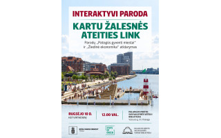 Modulinės parodos „Kartu žalesnės ateities link“ atidarymas