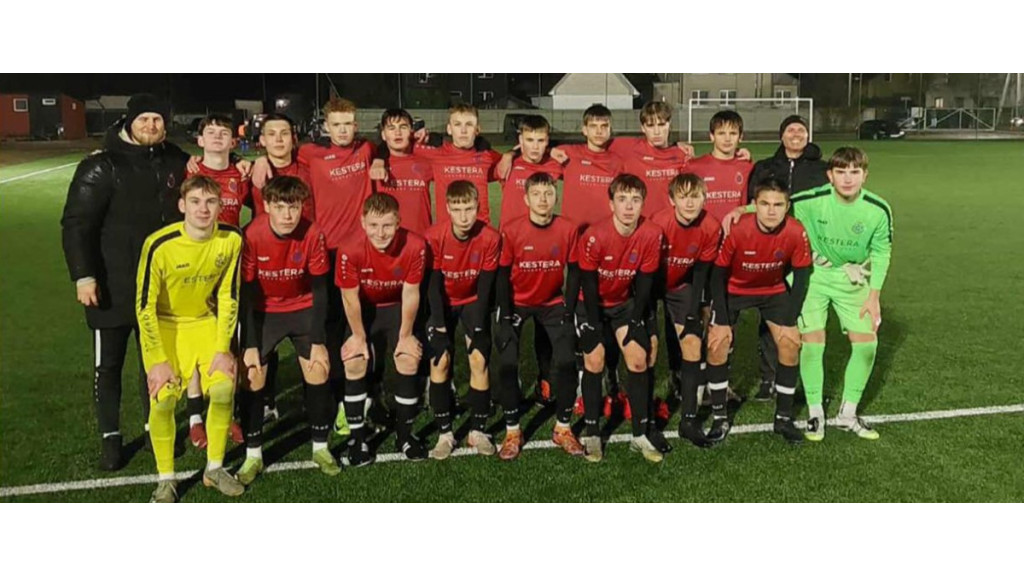 Palangos FK „Gintaras“ U-16 komanda dramatiška pergale užbaigė pirmąjį Lietuvos čempionato ratą