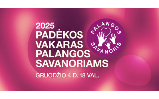 Jaukus ir vienijantis Padėkos Palangos savanoriams vakaras – gruodžio 4-ąją Kurhauze