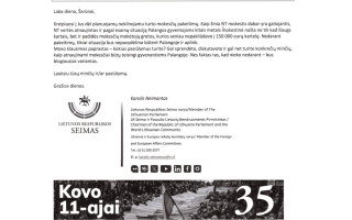 Palangos meras teikia tris pasiūlymus dėl NT mokesčio. Kokia dėl jų yra Seimo nario Karolio Neimanto, atstovaujančio Palangą, pozicija?