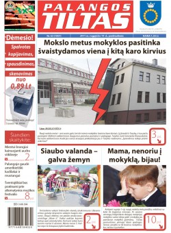 Palangos tilto laikraštis, Data: 2011-08-18, Numeris: 63 (1007) 
