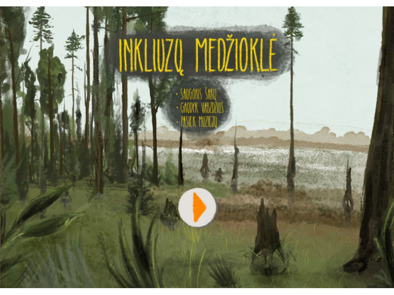 Išvyka į gintarmedžių mišką