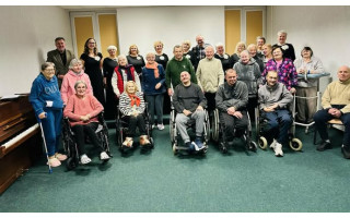 „Eldija“ dainomis džiugino sveikatos centro „Energetikas“ gyventojus