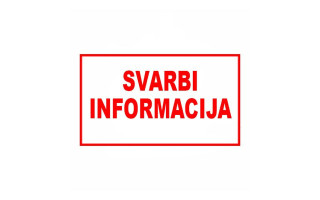 Informuojame visuomenę apie pradedamą rengti žemės sklypo Karvelyno g. 2 g., Palangoje, detalųjį planą, numatantį koreguoti Vilimiškės rajono detalaus suplanavimo projekto sprendinius