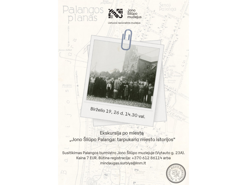 Muziejus kviečia į vasarišką kelionę po Jono Šliūpo laikų Palangą!