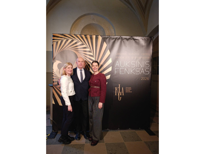 Palangos kultūros centras – ceremonijoje „Auksinis Feniksas“