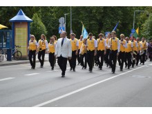 Abiturientus lydėjo Palangos orkestras.