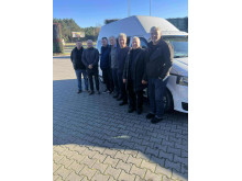 Ab3:  Dekoratyvinių balandžių augintojų asociacijos nariai Slovakijoje. Ingos Gvergždienės nuotr.