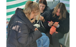 Savanorystės mugėje klaipėdiečiai dalijosi gerumu
