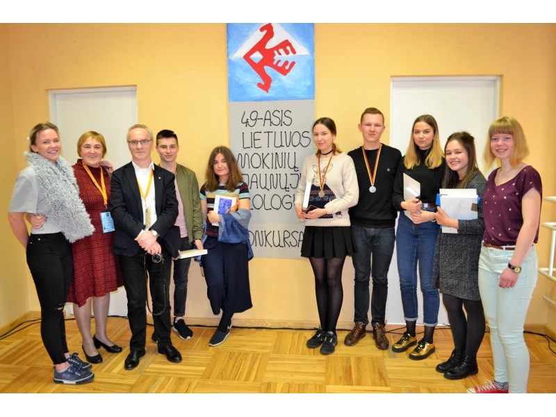 Gimnazistai – Lietuvos mokinių jaunųjų filologų konkurso laureatai