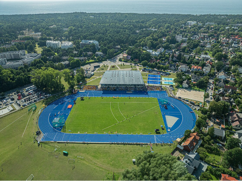 Palangos lengvosios atletikos stadionas | A. Polijančuko nuotr.