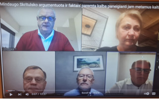 Mindaugas Skritulskas davė paaiškinimus Seimo Antikorupcijos komisijai. Šarūnas Vaitkus: „Pamatėme, kaip iš netiesos daroma „tiesa“ – ne vienam man akivaizdu, kad „istorija“ paleista siekiant sukompromituoti jį kaip kandidatą į Seimą“