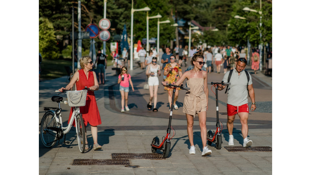 LT-FOTO. Basanavičiaus gatvė Palangoje