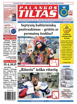 Palangos tilto laikraštis, Data: 2016-02-08, Numeris: 11(1445) 