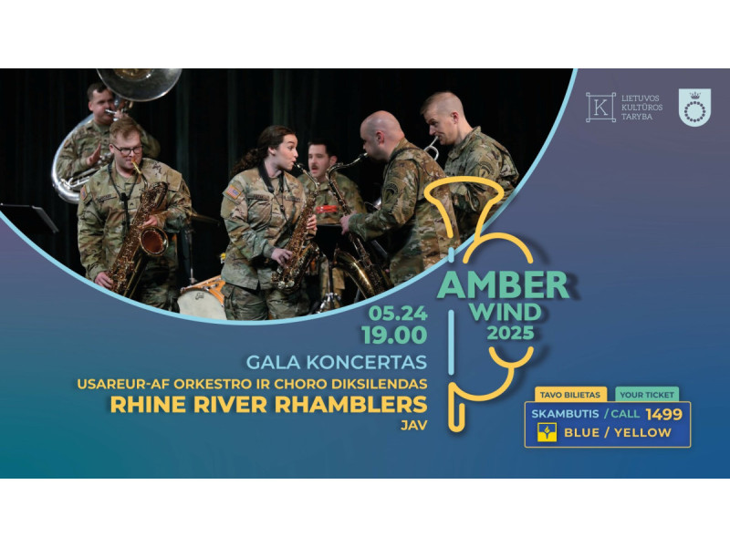 „Amber Wind 2025“ po metų pertraukos grįžta su trenksmu