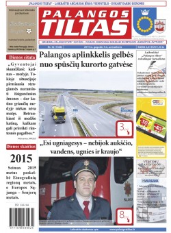 Palangos tilto laikraštis, Data: 2015-05-04, Numeris: 32(1368) 
