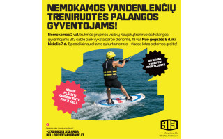 Nemokamos treniruotės Palangos gyventojams