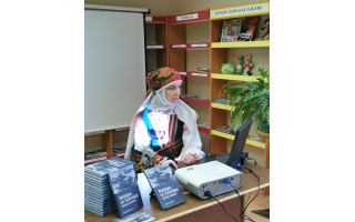 Knygos „Būtingės ir Šventosios kalbų žodynas“ pristatymas Šventosios bibliotekoje