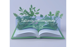 Nemokamų nuotolinių edukacijų ciklas „Žaliasis raštingumas“