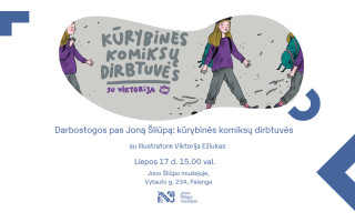 Jono Šliūpo muziejus kviečia į kūrybines komiksų dirbtuves ir etnografijos žaidimų popietę