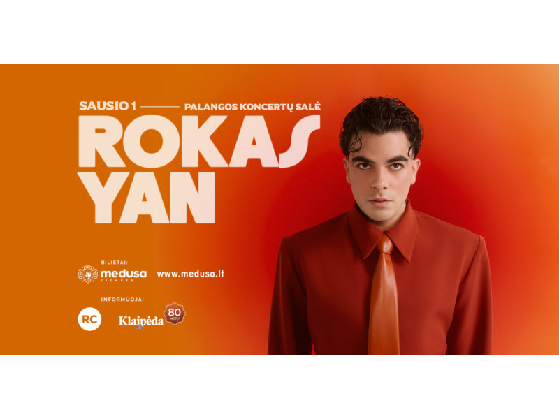 Roko Yan koncertas Palangoje: šventinis muzikos sprogimas metų pradžiai